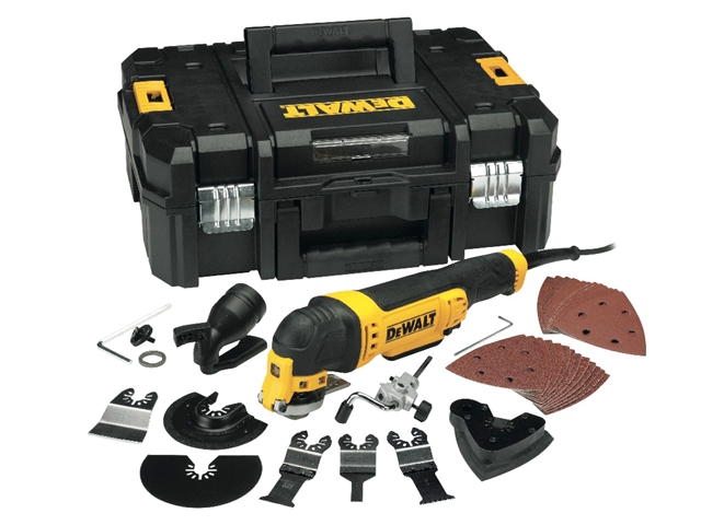 DEWALT DWE315KT Multi Tool Quick Change Kit & TSTAK 300 Watt 110 Volt 110V