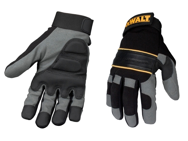 DEWALT Power Tool Gel Gloves Black / Grey DPG33L