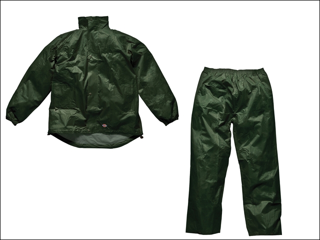 Dickies Green Vermont Waterproof Suit - M (40-42in)