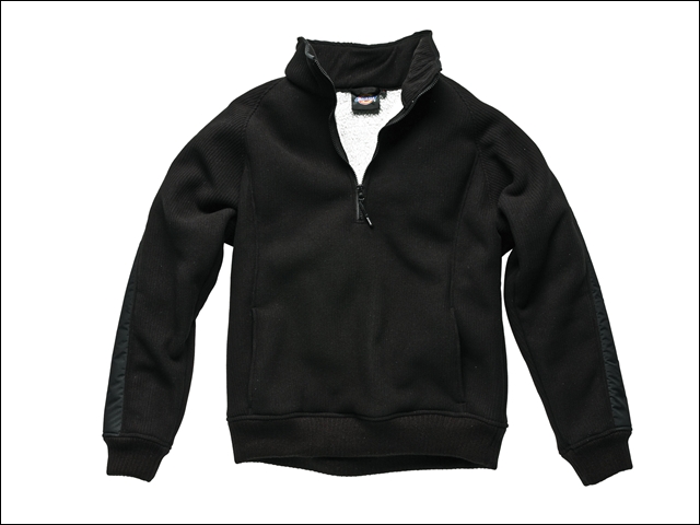 Dickies Eisenhower Fleece Pullover Black - M (40-42in)