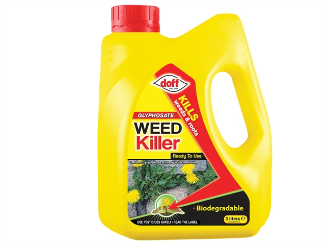 DOFF Glyphosate Weedkiller RTU 3 Litre