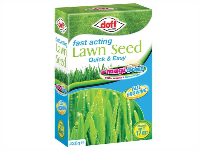 DOFF Fast Acting Magicoat Lawn Seed 420g