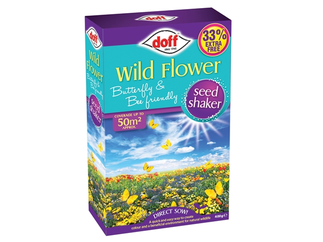 DOFF Wildflower Bee Friendly Seeds 300g + 33%