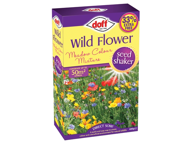 DOFF Wildflower Meadow Seeds 300g + 33%