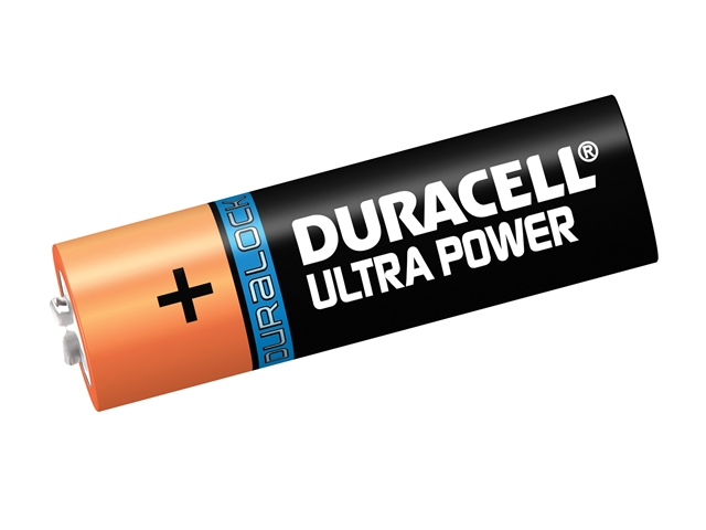 Duracell AA Cell Ultra Power Batteries Pack of 4 LR6/HP7