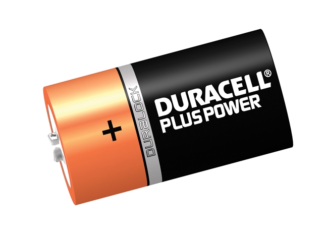 Duracell C Cell Plus Power Batteries Pack of 2 R14B/LR14