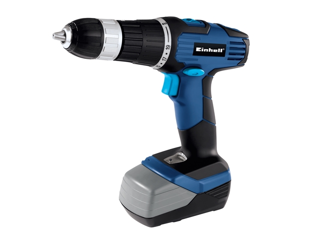 Einhell BT-CD181 Cordless Hammer Drill 18 Volt 2 x 1.2Ah NiCd 18V