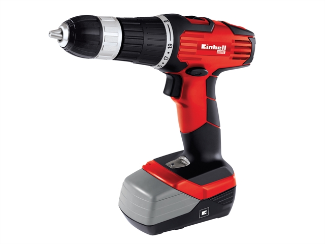 Einhell TH-CD181 Cordless Hammer Drill 18 Volt 2 x 18v 1.2Ah NiCd 18V