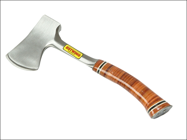 Estwing E24A Sportsmans Axe Leather Grip - 3.1/4in Edge