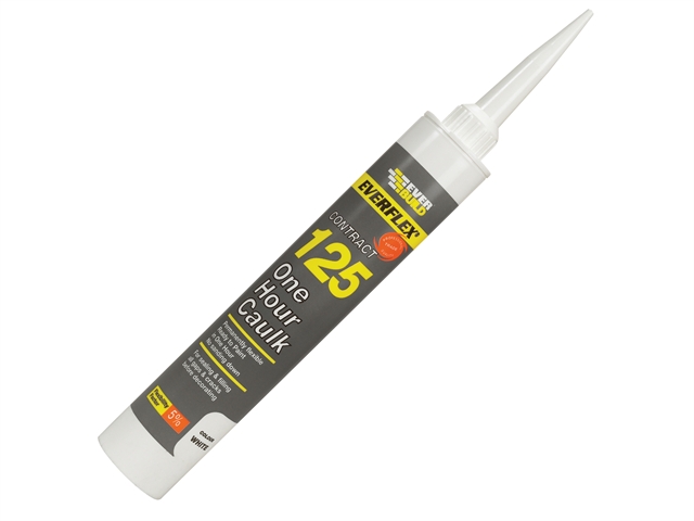 Everbuild One Hour Caulk 125 Brown 310ml