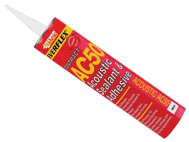 Everbuild Acoustic Sealant & Adhesive 900ml AC50