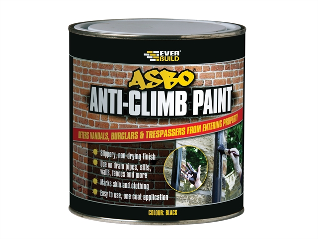 Everbuild Asbo Anti-Climb Paint Black 1 Litre