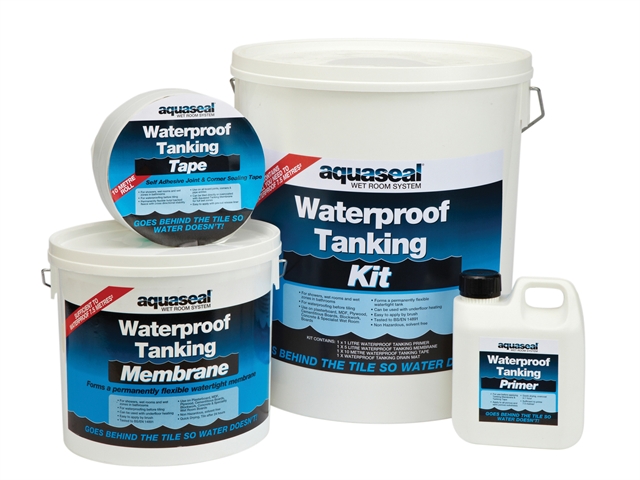 Everbuild Aquaseal Wet Room System Kit 4.5m²