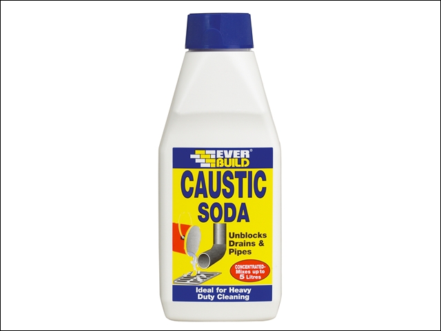 Everbuild Caustic Soda Powder 500g