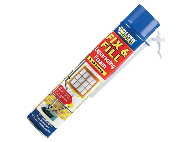 Everbuild Fix & Fill Expanding Foam Filler 750ml