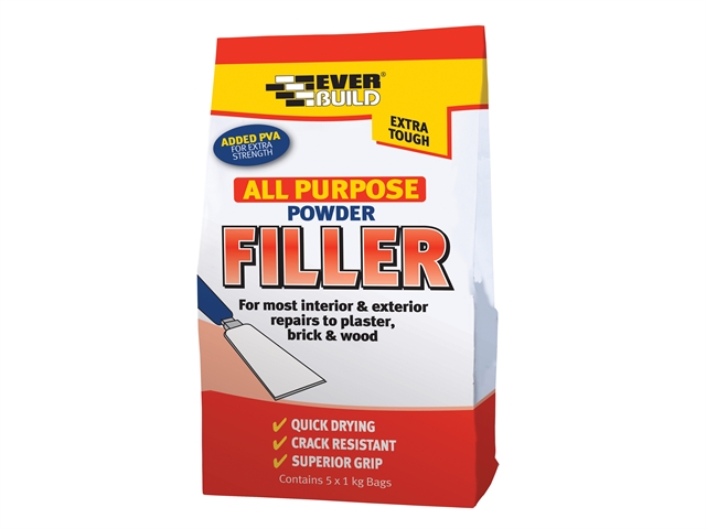 Everbuild All Purpose Powder Filler 5kg