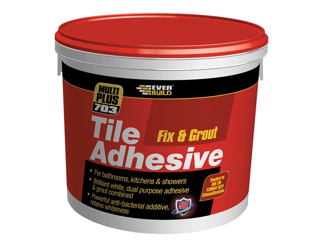 Everbuild Fix & Grout Tile Adhesive 10 Litre
