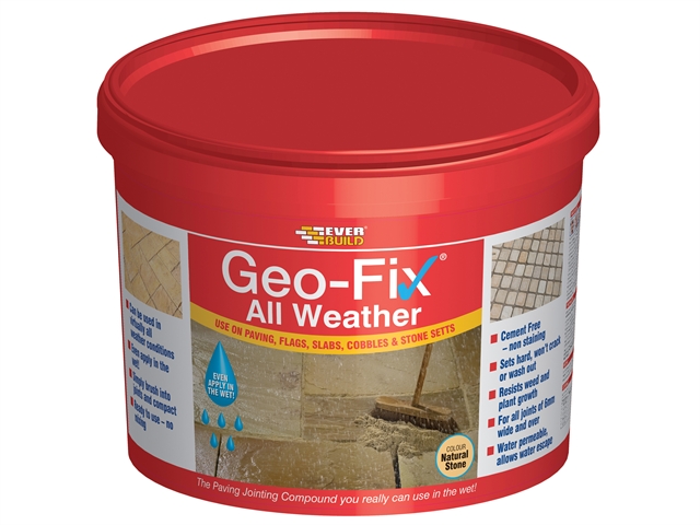 Everbuild Geo-Fix All Weather Grey 14kg