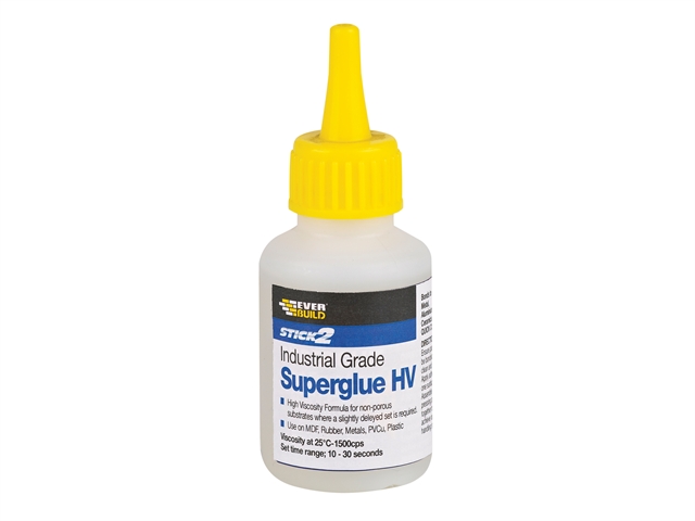 Everbuild Industrial Superglue HV 50g