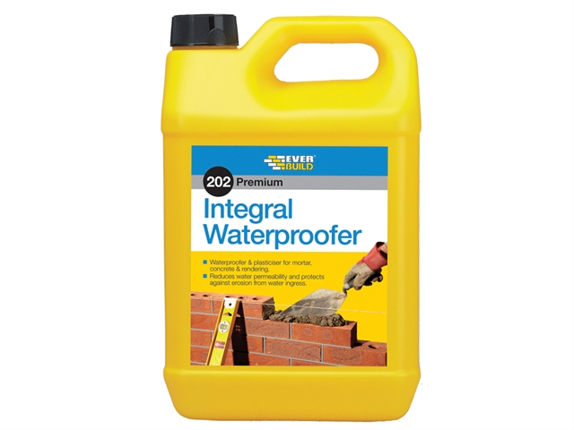 Everbuild Integral Liquid Waterproofer 5 Litre