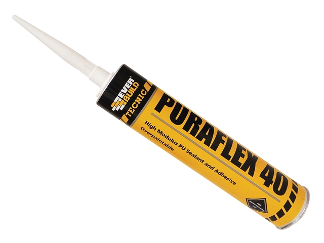 Everbuild Industrial Polyurethane 40 Sealant White C3