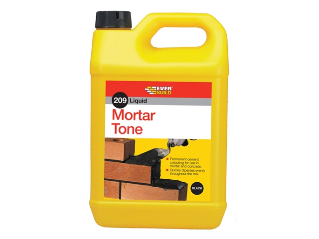 Everbuild Liquid Mortar Tone Black 1 Litre