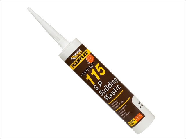 Everbuild 115 General Purpose Building Mastic Brown 310ml