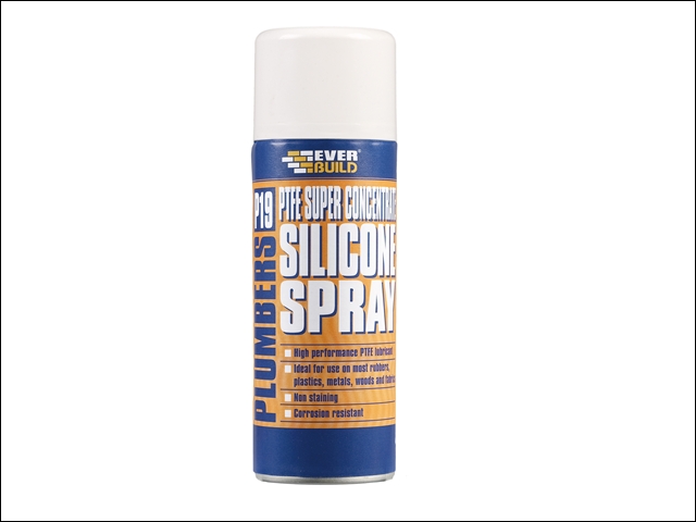 Everbuild P19 Plumbers PTFE Silicone Spray