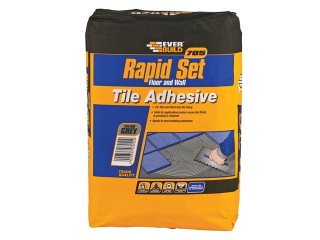 Everbuild Rapid Set Tile Mortar 10kg