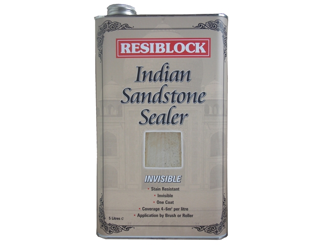 Everbuild Resiblock Indian Sandstone Sealer Invisible 5 Litre