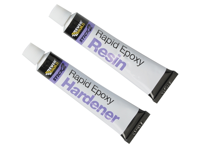 Everbuild Stick 2 Rapid Epoxy Tube 2 x 12ml