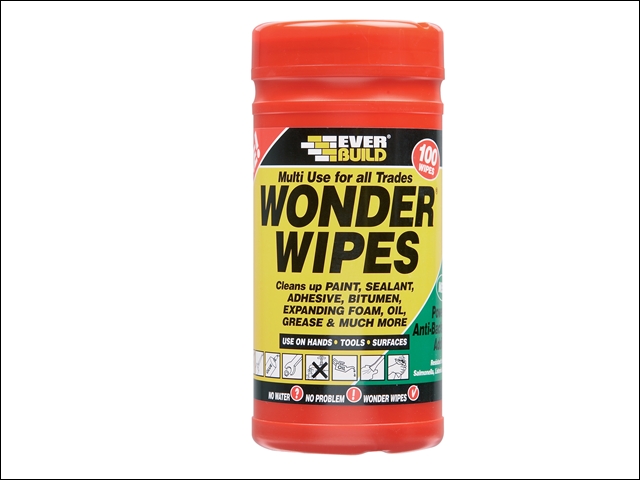 Everbuild Wonder Wipes Trade Tub of 100