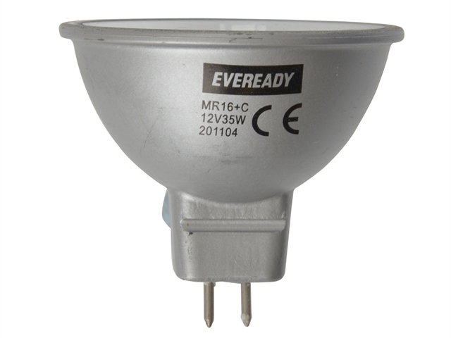 Eveready Lighting MR16 Dichroic ECO Halogen Lamp 35 Watt (50 Watt) 12v Card of 2