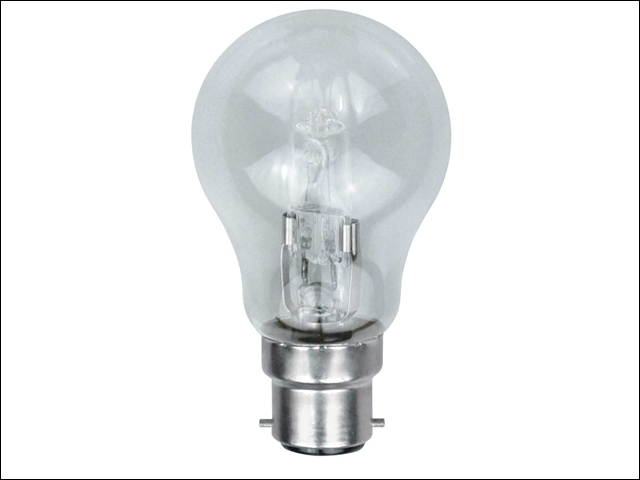 Eveready Lighting GLS ECO Halogen Bulb 28 Watt (36 Watt) BC/B22 Bayonet Cap Box of 1