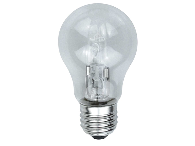 Eveready Lighting GLS ECO Halogen Bulb 42 Watt (54 Watt) ES/E27 Edison Screw Box of 1