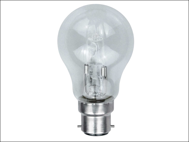 Eveready Lighting GLS ECO Halogen Bulb 105 Watt (133 Watt) BC/B22 Bayonet Cap Box of 1