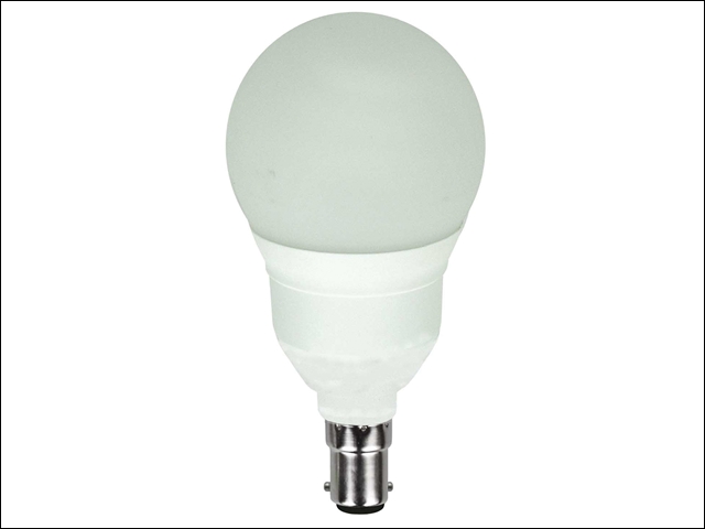 Eveready Lighting Soft Lite Mega Globe Low Energy Lamp 11 Watt SBC/B15 Small Bayonet Cap