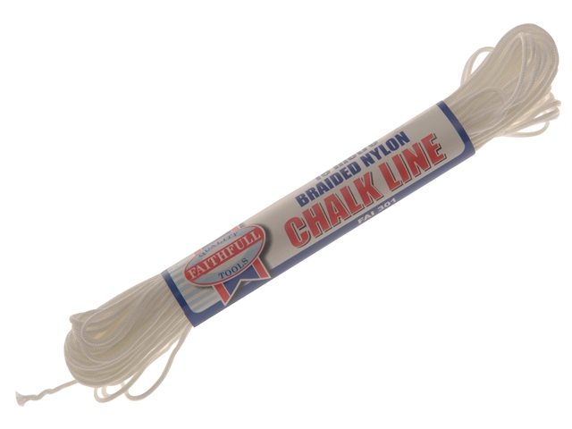 Faithfull 301 Braided Nylon Chalk Line 18m (Box of 12)