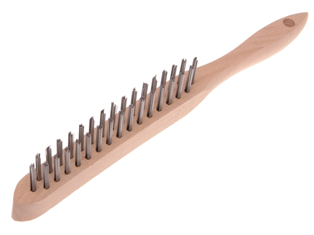 Faithfull 680/2 Heavy-Duty Scratch Brush - 2 Row