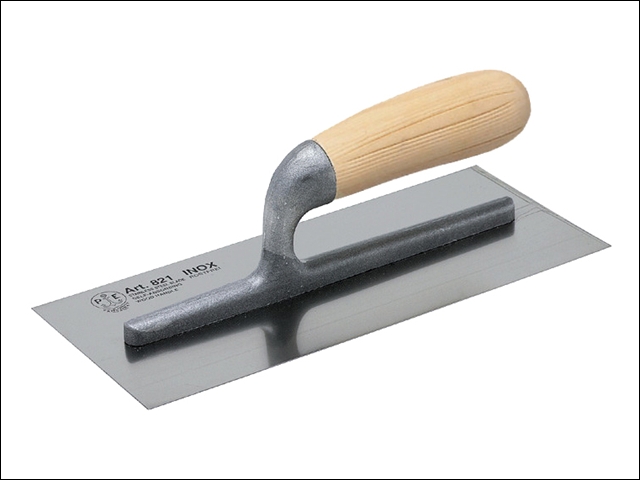 Faithfull 820 Plasterers Finishing Trowel Stainless Steel 11in x 4.1/2in