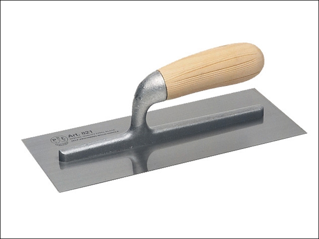 Faithfull 821 Plastering Trowel Wooden Handle 11in x 4.1/2in