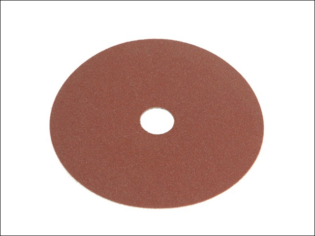 Faithfull Resin Bonded Fibre Disc 100mm x 16mm x 120g (Pack of 25)