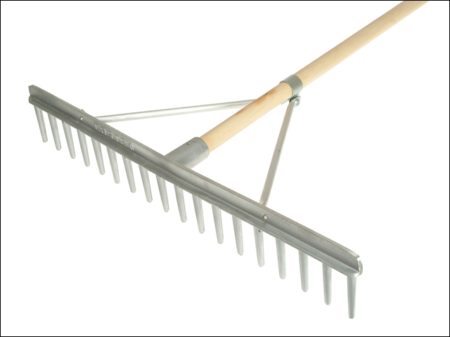 Faithfull Aluminium Landscape Rake Complete with Handle