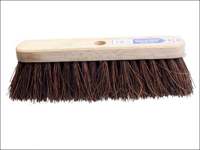 Faithfull Broom Head Stiff Bassine 300mm (12 in)