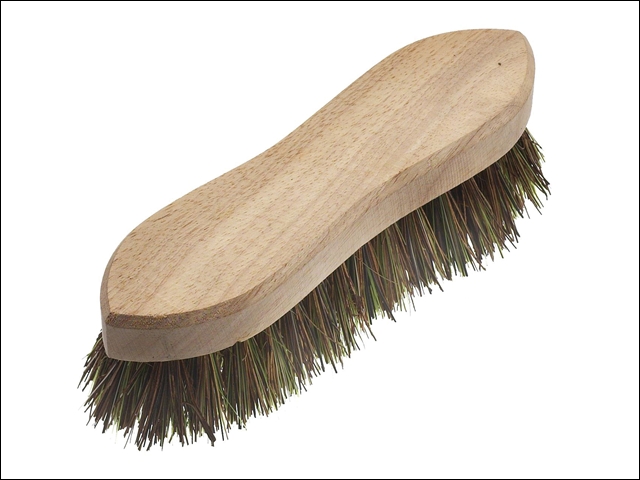 Faithfull Hand Scrubbing Brush 200mm (8 in) Unvarnished