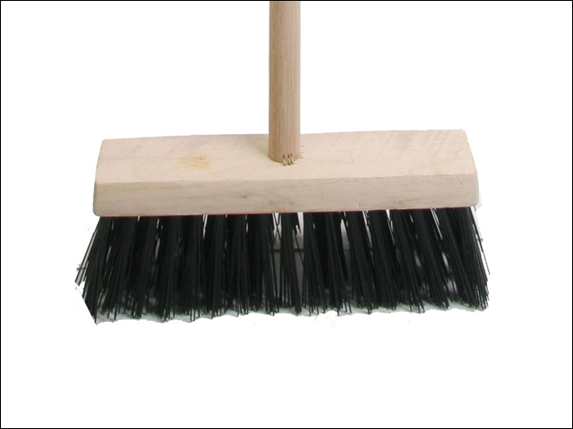 Faithfull Broom PVC 325mm (13 in) Head complete with Handle