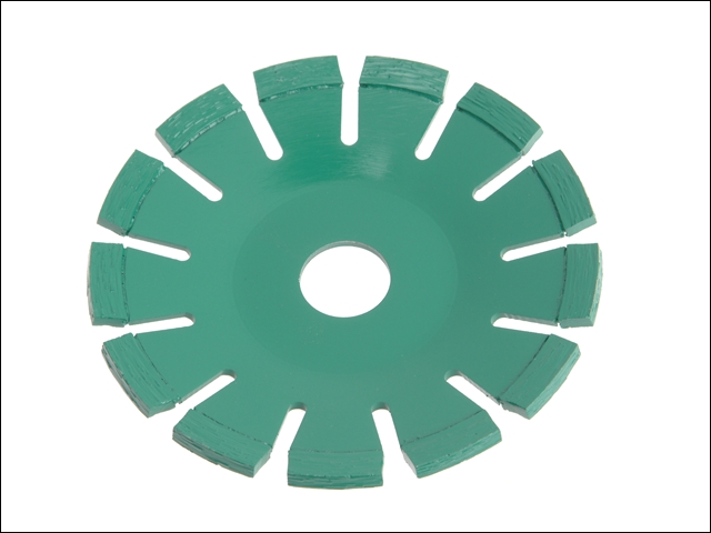 Faithfull Diamond Blade Green Concave Curve Cutting 115mm x 22.2mm