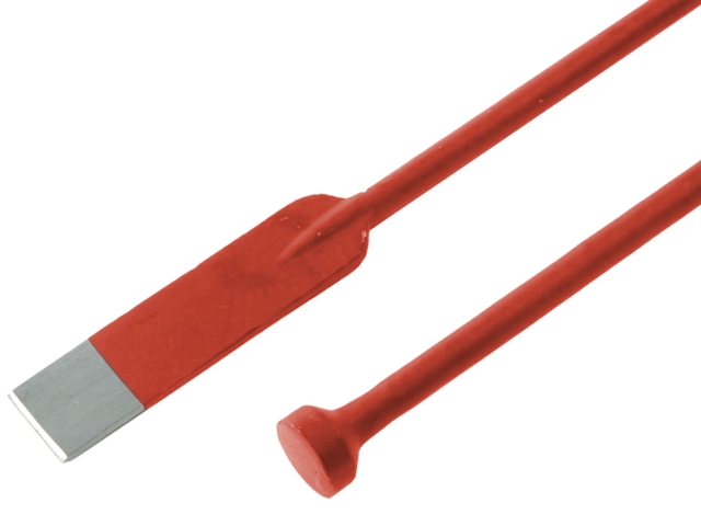 Faithfull Post Hole Digging Bar - Chisel End 7.7kg 1.75m