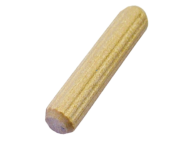 Faithfull Wood Dowels Fluted 30 x 6mm (Pack of 72)