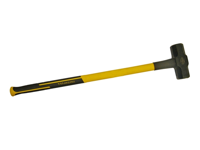 Faithfull Sledge Hammer with Fibreglass Handle 4.54kg (10lb)